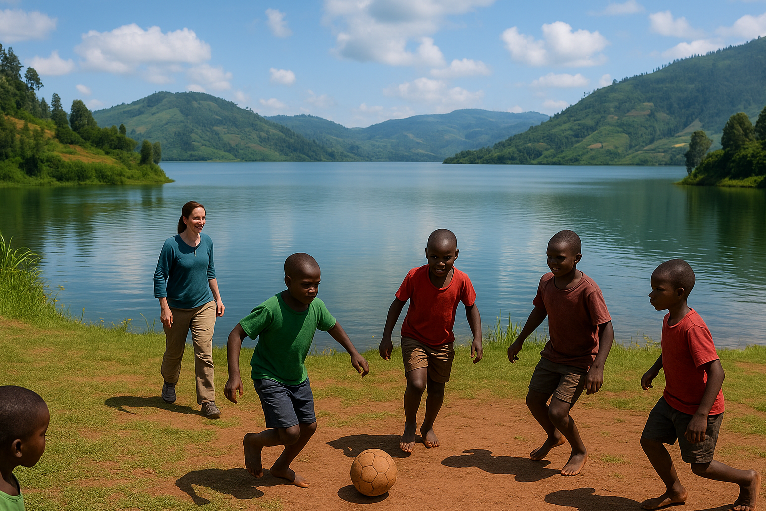 Children learning with technology